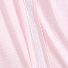 Babidu jurkje met geplooide rok in het roze en wit.