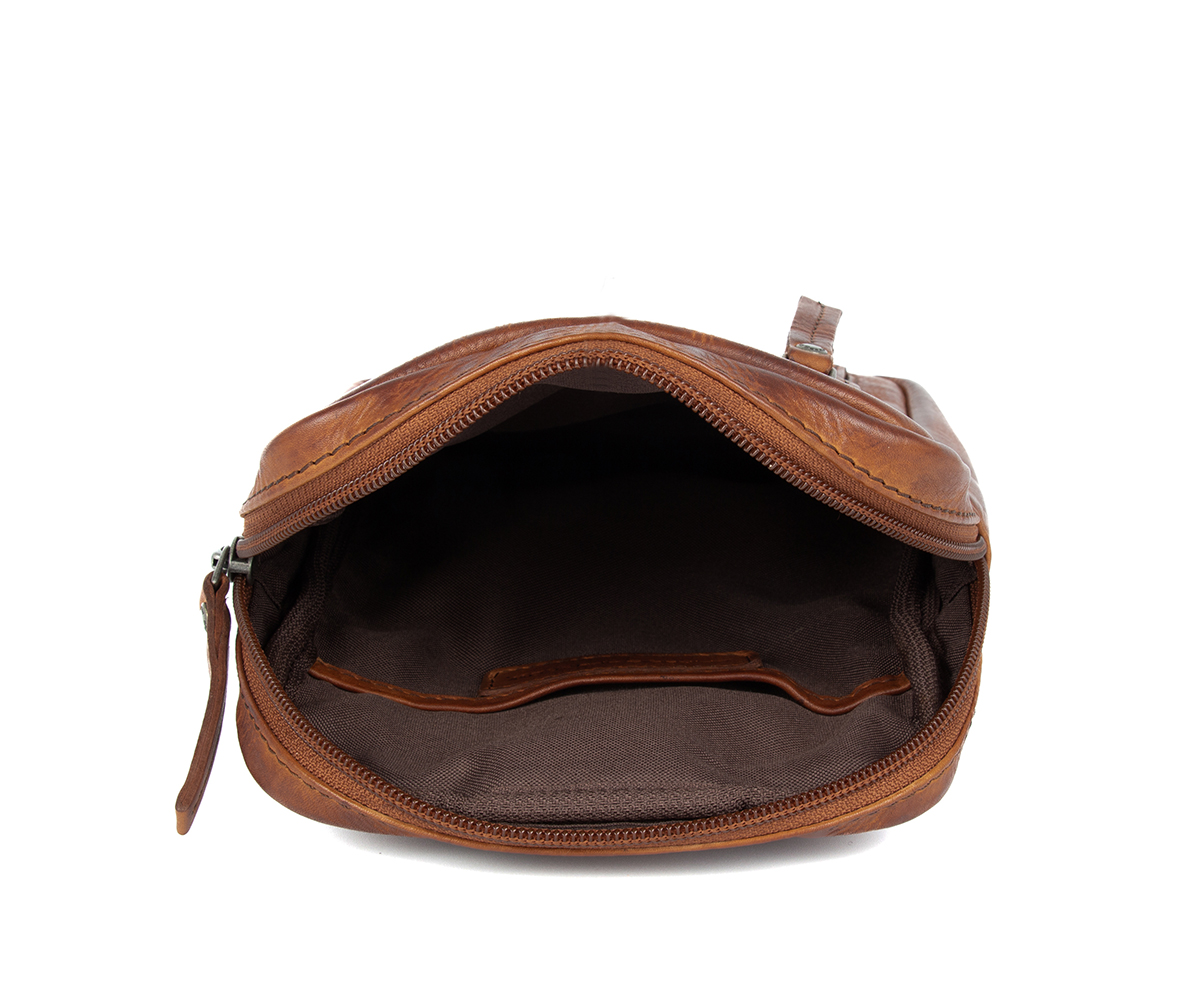 Slingbag cognac