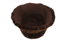 Hoedje reversible panter