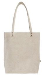 Zusss basic shopper kroko zand