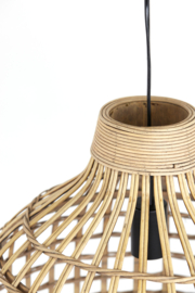 Hanglamp open rotan naturel