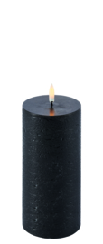 Uyuni LED kaars ø7,8x15cm zwart