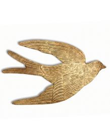Hanger zwaluw brass