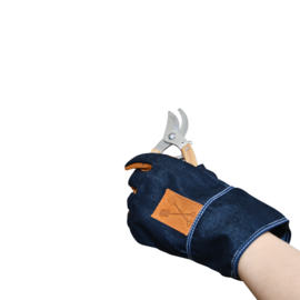 Denim tuinhandschoenen