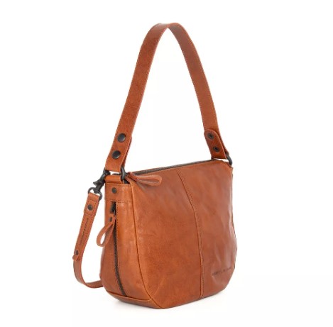 Schoudertas cognac