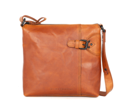 Handtas gesp cognac