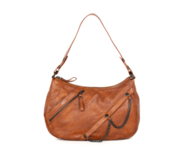 Schoudertas cognac