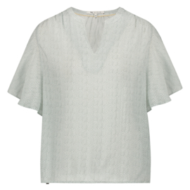 Nukus blouse Quinty zachtgroen