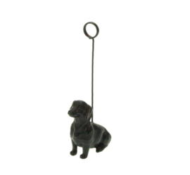 Kaarthouder dieren zwart