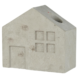 Kandelaar huisje beton