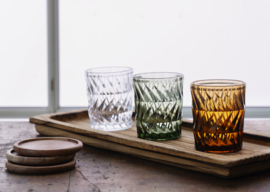Waterglas bruin/oker