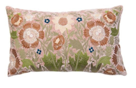 Kussen bloemen 30x50 cm