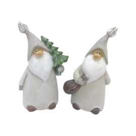 Kerstmannetje grijs