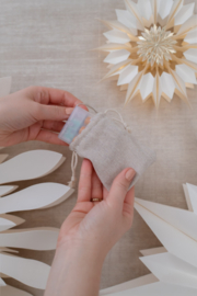 Kerstster papier Led S