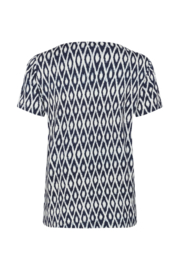 Kaffe T-shirt Bella blauw