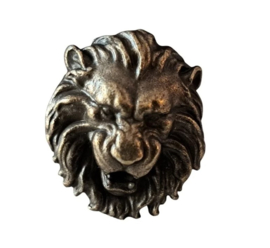 Knop Q41 leeuw brons