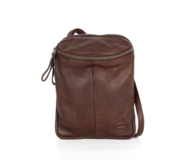 Crossbody/ phoneholder bruin