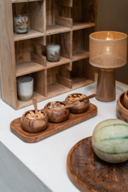 Houten tapas-set