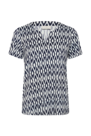 Kaffe T-shirt Bella blauw