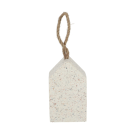 Deurstopper huisje terrazzo