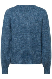 Kaffe trui Trina blauw