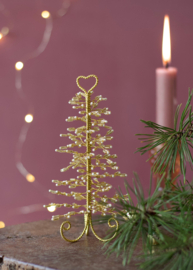 Kerstboompje goud