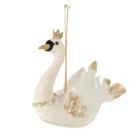 Zwaan hanger veren