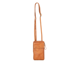 Crossbody mini cognac