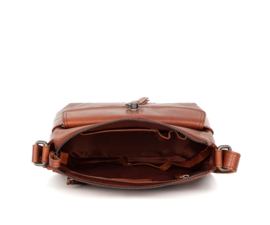 Crossbodytas cognac