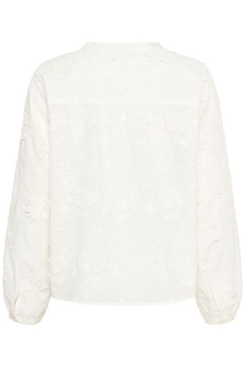 Cream blouse Hilda wit