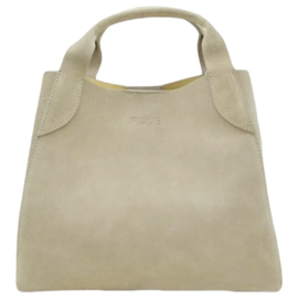 Fique The Label tas Eliza beige suède