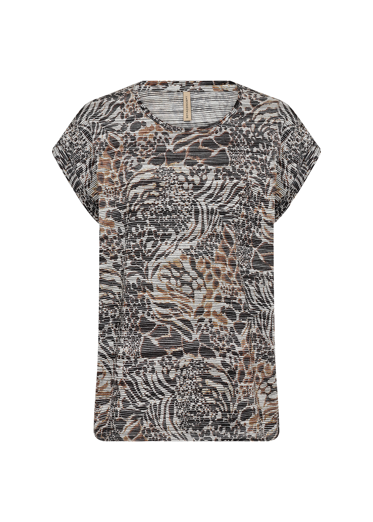 Soyaconcept T-shirt Galina bruin
