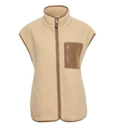 Cream gilet Disa