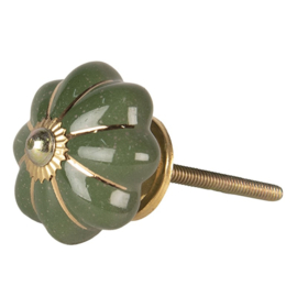 Knop Q01 bloem groen