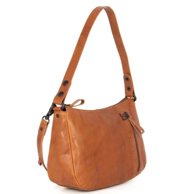 Schoudertas cognac