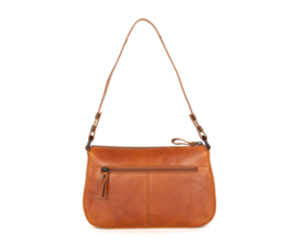 Schoudertas gesp cognac