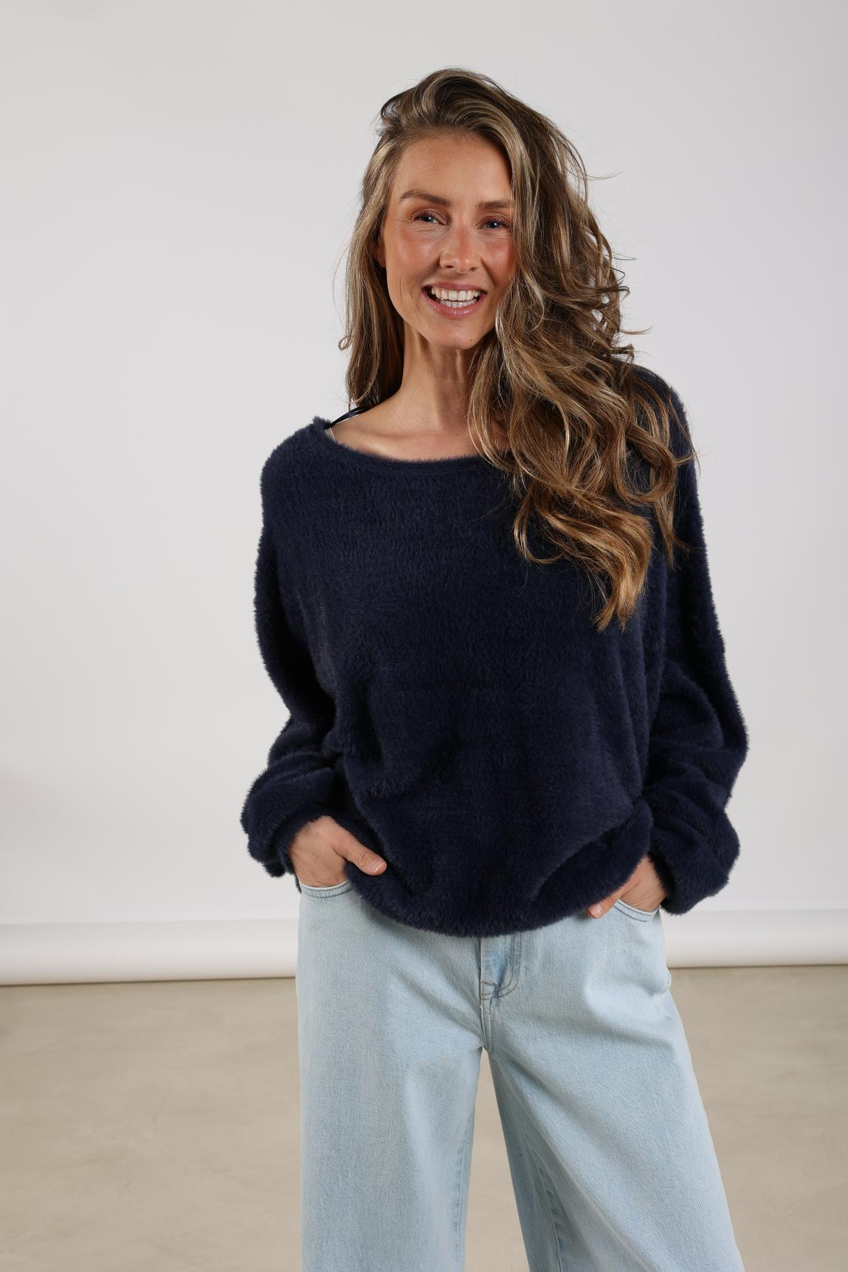 Nukus trui Mathilde navy