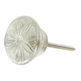 Knop Q12 glas rond
