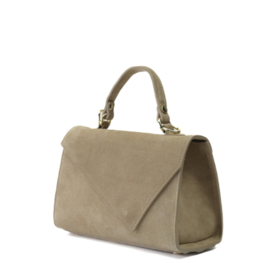 Fique The Label tas Soof beige suède