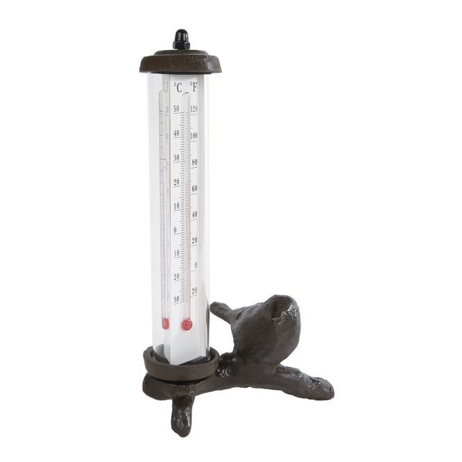 Thermometer met vogel