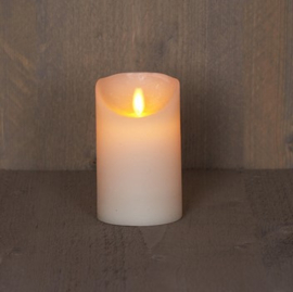 LED stompkaars ivoor 12,5cm