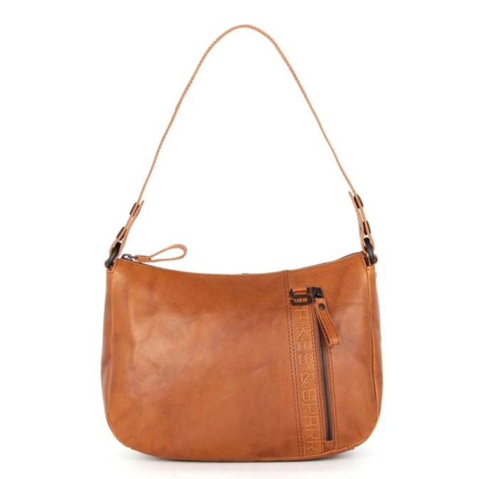 Schoudertas cognac