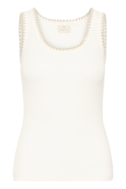 Kaffe top Carna off-white