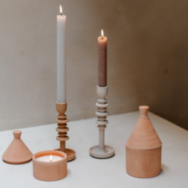 Kandelaar metaal zand