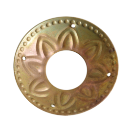 Kaarsenring brass