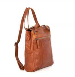 Schouder/Rugtas cognac