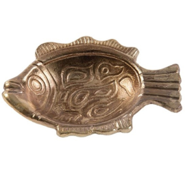 Schaaltje vis goud