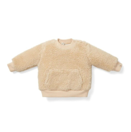 Little dutch teddy sweater zand