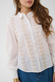 Cream blouse Tracy