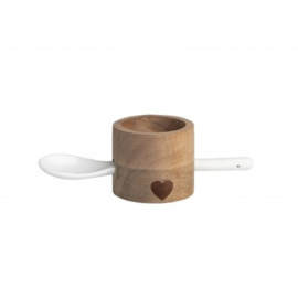Räder eierdopje met lepel